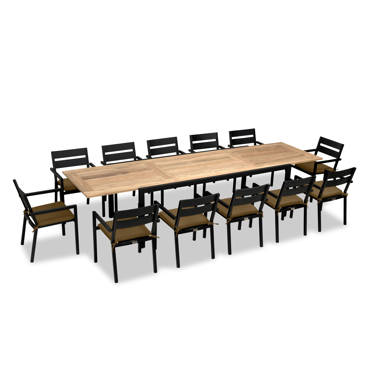 Outdoor dining discount table 12 seater